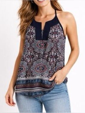 Athleta Medallion Dunes Tank Top Small